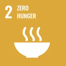 Zero Hunger icon for sustainable community development by the MillionPaths Foundation.